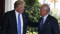 Kontroversi Mewarnai Pertemuan PM Malaysia dan Donald Trump