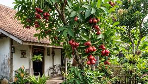 Cara Mengatasi Pohon Jambu Air Berbunga Tapi Buah Selalu Busuk dan Rontok (Sumber: gemini.com)