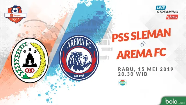 PSS Sleman vs Arema FC