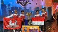 Bigetron, tim asal Indonesia, berhasil menjuarai PUBG Mobile Club Open 2019 Global Final yang digelar di Kuala Lumpur, Malaysia, pada 29 November hingga 1 Desember 2019. Bigetron menjadi yang terbaik dari 16 tim dari seluruh dunia. (Istimewa)