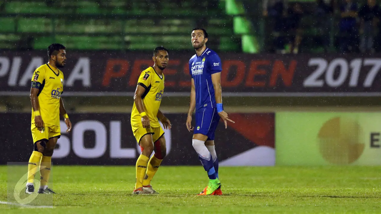 20170225-Bungkam Mitra Kukar, Persib Melenggang ke Semifinal Piala Presiden 2017-Solo