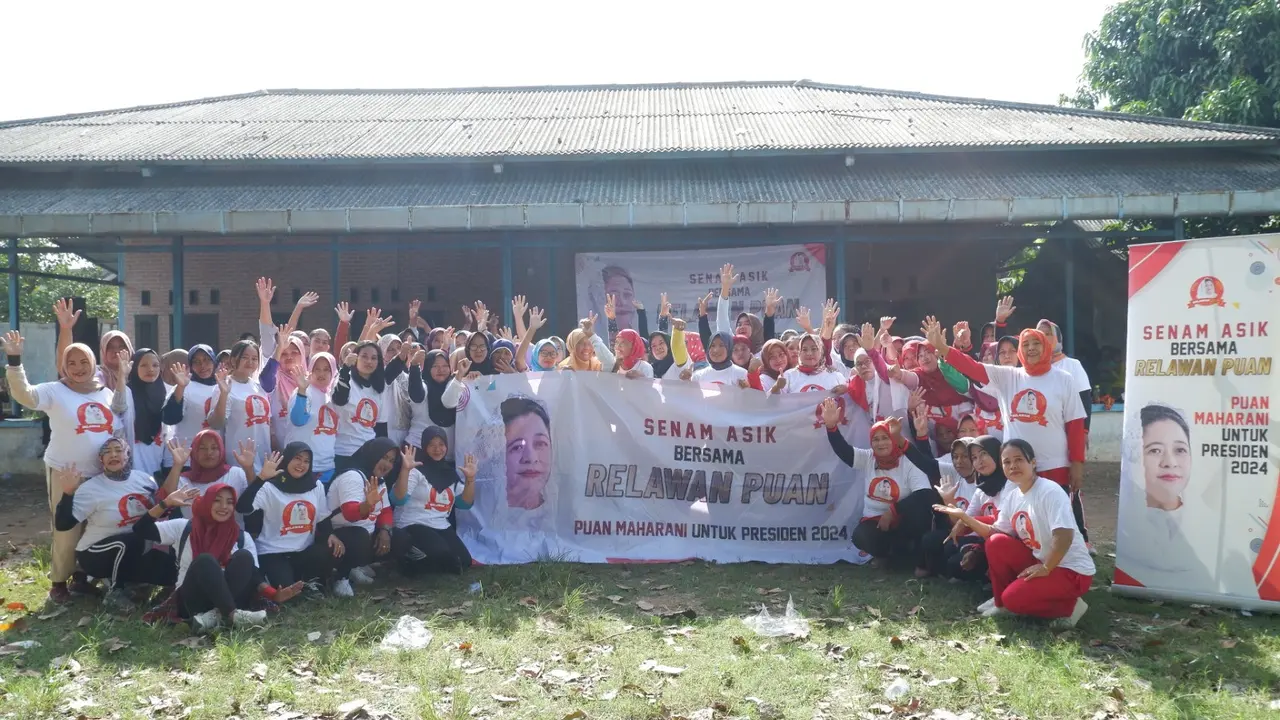 Deklarasi relawan Puan di sejumlah daerah. (Istimewa)