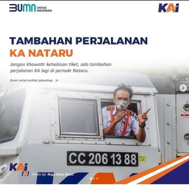 PT KAI Rilis Daftar Kereta Api Tambahan Saat Libur Nataru 2022