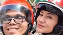 Di kesempayan ini Aaliyah juga mewujudkan hal yang sangat ingin ia lakukan. Ya, keinginan Aaliyah berkeliling di Roma dan Colosseum dengan Vespa akhirnya tercapai. [Foto: Instagram/aaliyah.massaid]