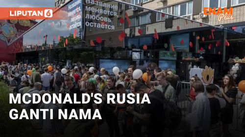 VIDEO: McDonald's Rusia Berubah Jadi Vkusno &amp; Tochka