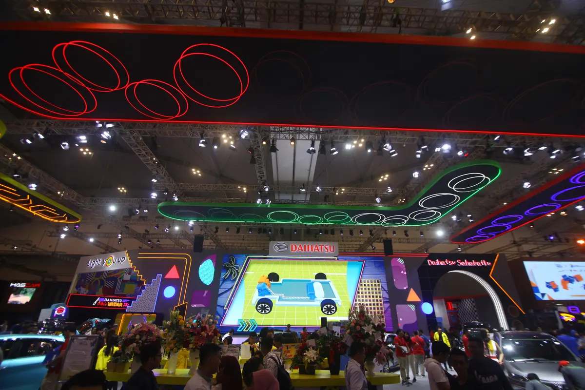 Booth Daihatsu di GIIAS 2019