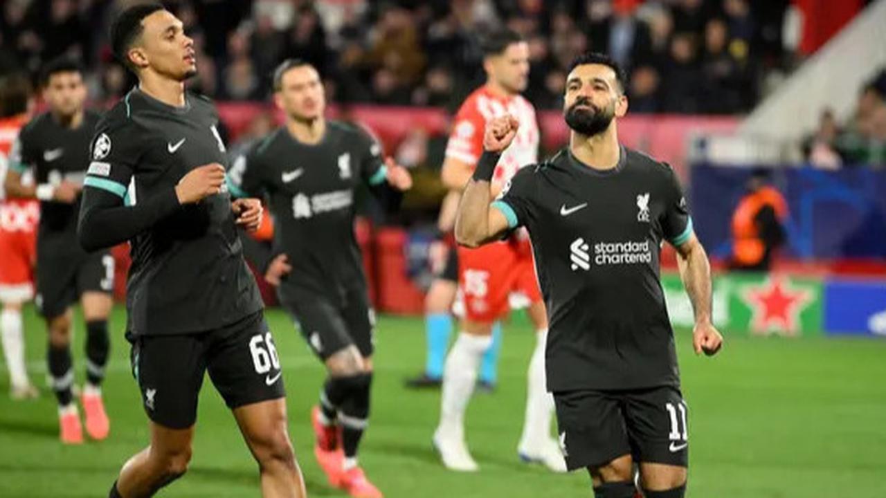 FOTO: Tumbangkan Girona Lewat Gol Tunggal Salah, Liverpool Makin Digdaya di Liga Champions