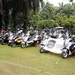 Penunggang Max Series Yamaha dari wilayah Jabodetabek menghadiri event bertajuk #MAXIYAMAHADAY (Septian/Liputan6.com)