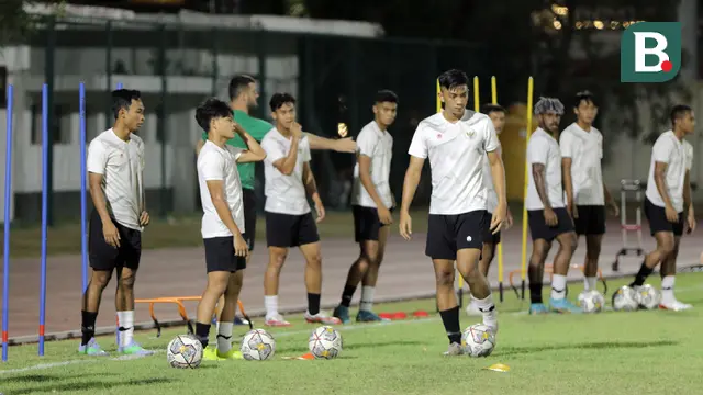 Latihan Timnas Indonesia U-20 Jelang Kualifikasi Piala Asia U-20