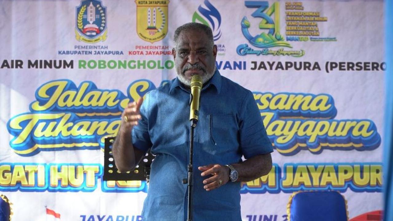 Wali Kota Jayapura Apresiasi PT Air Minum Jayapura Robongholo Nanwani Tingkatkan Pelayanan Air Bersih Jayapura