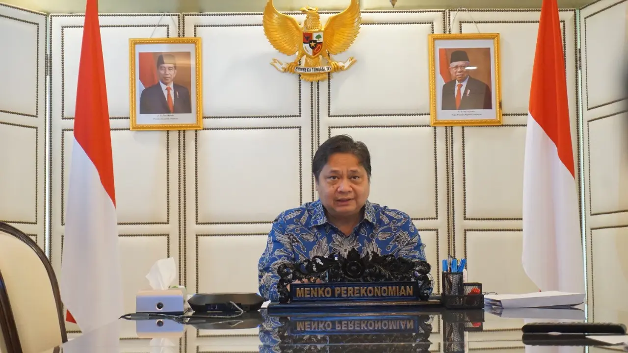 Menteri Koordinator Bidang Perekonomian Airlangga Hartarto