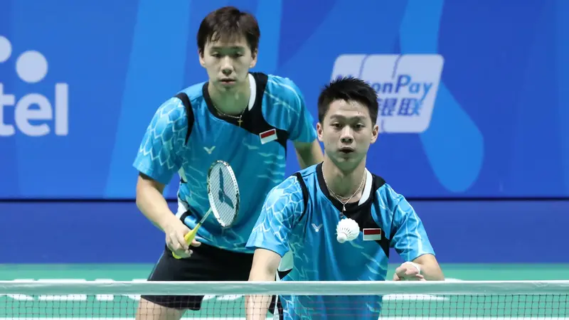 Ganda putra indonesia Kevin Sanjaya Sukamuljo/Marcus Fernaldi Gideon