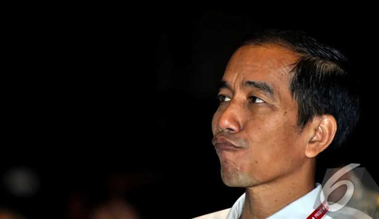 Pak Jokowi kenapa mulutnya? (Liputan6.com)