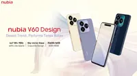 ZTE Mobile Devices Indonesia resmi menggunakan Nubia V60 Design. (Dok: ZTE Mobile Devices Indonesia)