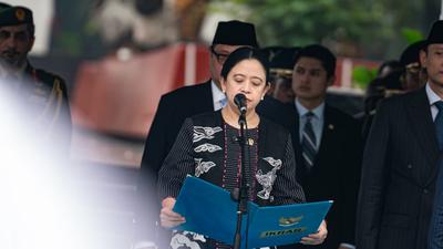 Di Hadapan Prabowo, Puan Maharani Bacakan Ikrar Kesaktian Pancasila