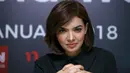 "Jadi menurut saya, ada banyak hal di dunia hiburan yang bisa menjadi inspirasi dan bisa menjadi hal yang menarik untuk publik," ujar Najwa Shihab. (Nurwahyunan/Bintang.com)