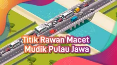 TITIK RAWAN MACET MUDIK PULAU JAWA 2019