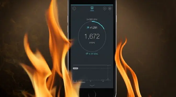 Ilustrasi smartphone overheat (Sumber: CNET)