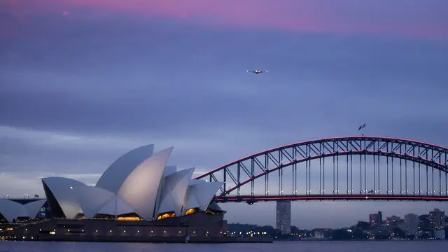 Maskapai Australia Qantas Memperingati Ulang Tahun ke-100