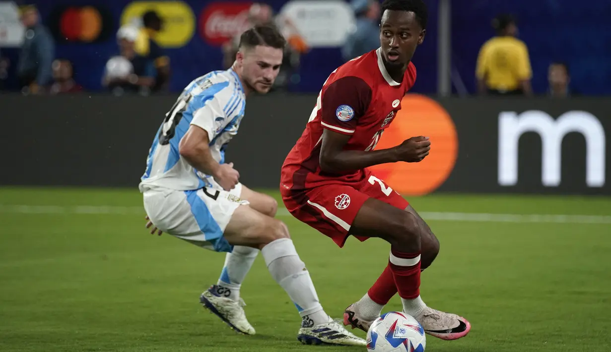 Sedangkan Kanada akan bermain dalam duel perebutan medali perunggu di Charlotte hari Minggu. (EDUARDO MUNOZ / AFP)
