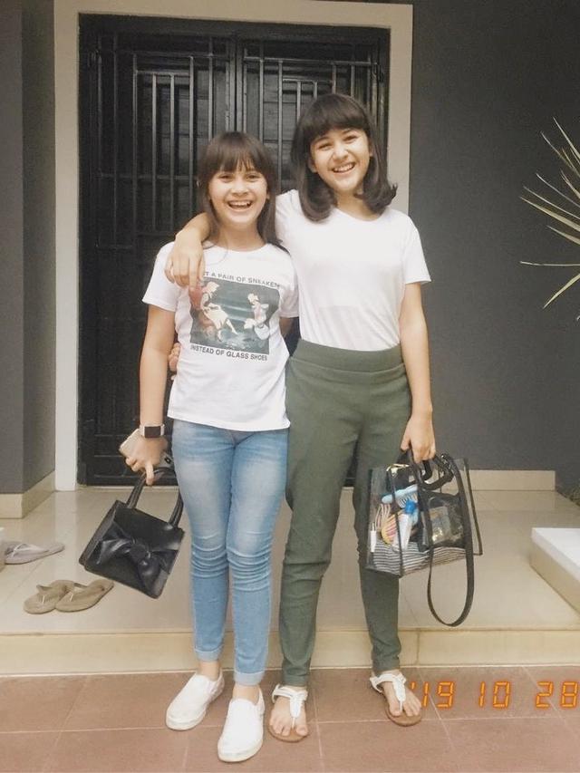 Bak Anak Kembar, Ini 6 Potret Kompak Sandrinna dan Richelle