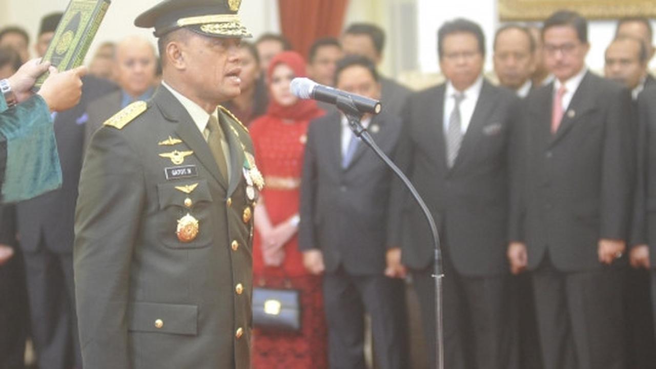 Jenderal Gatot Nurmantyo resmi jabat Panglima TNI