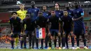 <p>Starting XI Timnas Prancis U-17 berfoto sebelum dimulainya laga ketiga Grup E Piala Dunia U-17 2023 menghadapi Timnas Amerika Serikat U-17 di Jakarta International Stadium, Jakarta Utara, Sabtu (18/11/2023). (Bola.com/Bagaskara Lazuardi)</p>