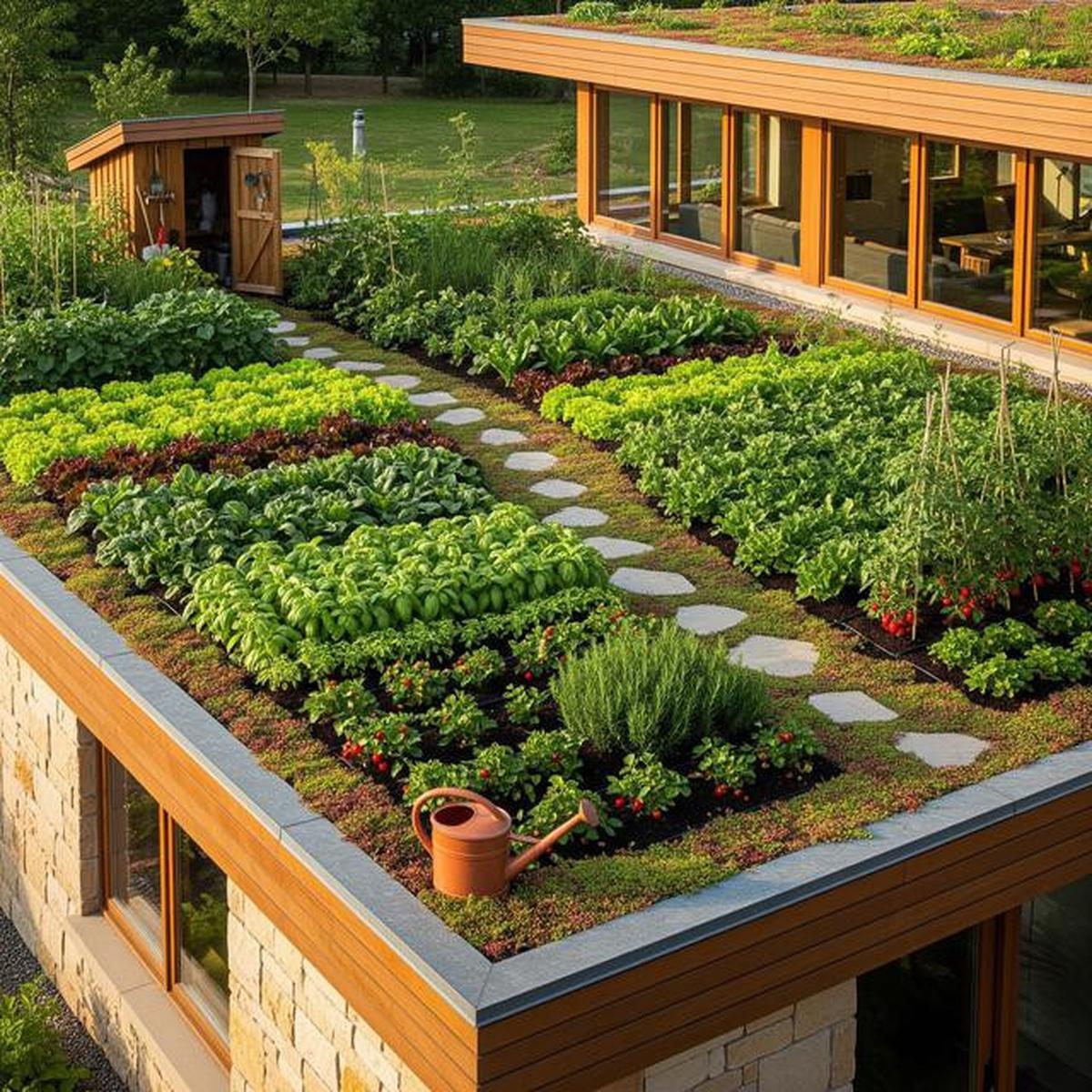 7 Model Penampung Air Hujan untuk Rumah dengan Kebun Produktif