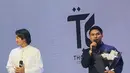 Thariq Halilintar dan Harris Vriza menggelar acara grand launching dan fashion show dari brand fashion terbaru milik mereka, Thoiba Concept. Acara tersebut tampak dihadiri deretan selebriti Tanah Air. [@snap.nuel/@rezartemeviaofficial/@ochiipramita]