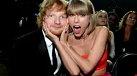 Ed Sheeran Pastikan Akan Duet Bareng Taylor Swift