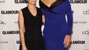 Caitlyn Jenner berfoto bersama editor in chief Glamour, Cynthia Leiv saat menghadiri acara penghargaan Glamour Women Of The Year di New York City, Senin (9/11/2015). (Larry Busacca /Getty Images untuk Glamour/AFP)