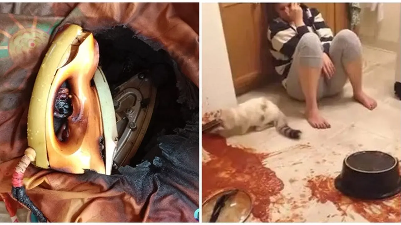 6 Momen Ceroboh Emak-Emak Saat Lakukan Pekerjaan Rumah, Apes