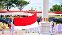 Upacara HUT ke-78 RI di Kantor Bupati Sinjai (Dok: Pemkab Sinjai)