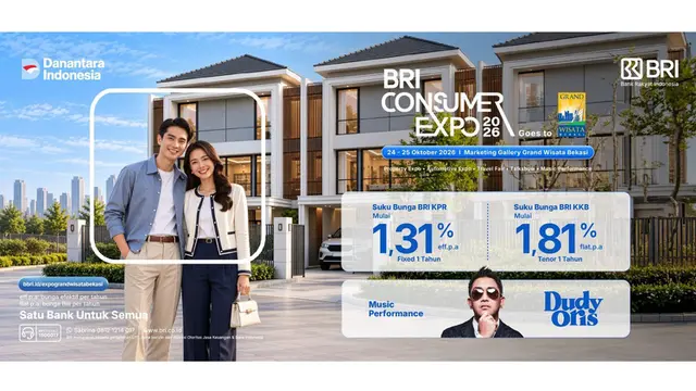 Selangkah Lebih Dekat Menuju Rumah dan Kendaraan Impian, Intip Promo Spesial di BRI Consumer Expo 2026 Goes to Grand Wisata