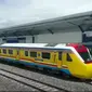 Kereta api pertama di Sulawesi (Liputan6.com/Fauzan)