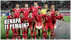 Berita video Extra Time kali ini membahas tentang alasan sepak bola dimainkan sebelas melawan sebelas pemain. Apakah ada hitungan matematikanya?