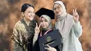Masrhanda tampil dengan rambut yang ditata anggun. [Foto: Instagram/ Marshanda]