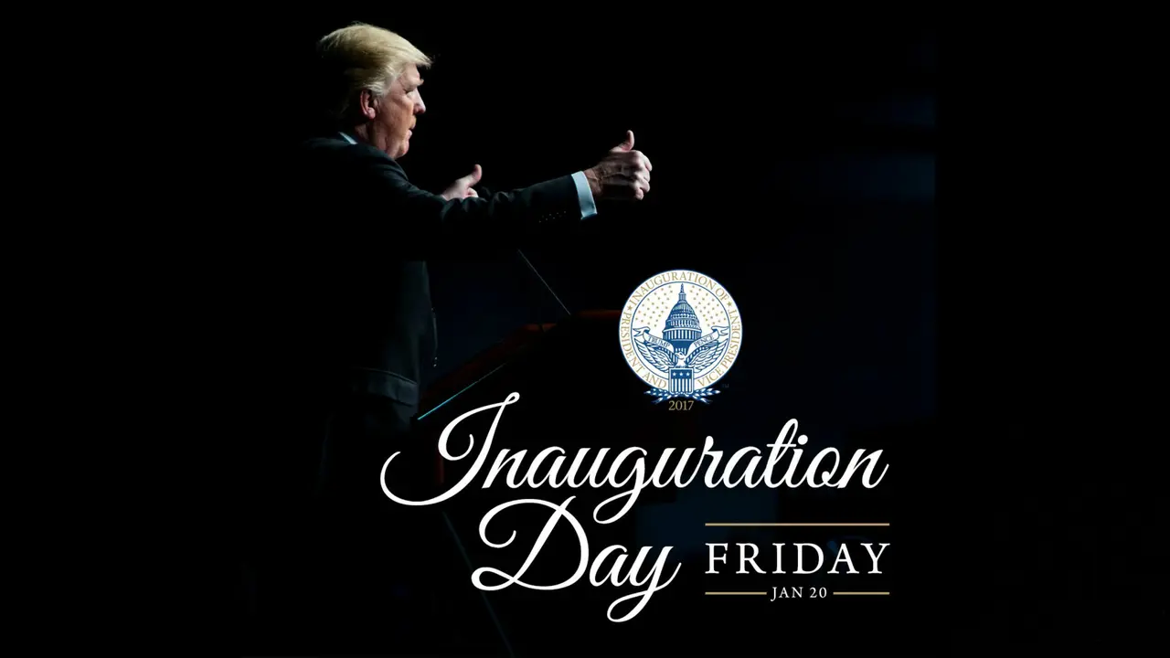 Pelantikan Donald Trump. (Twitter @TrumpInaugural)