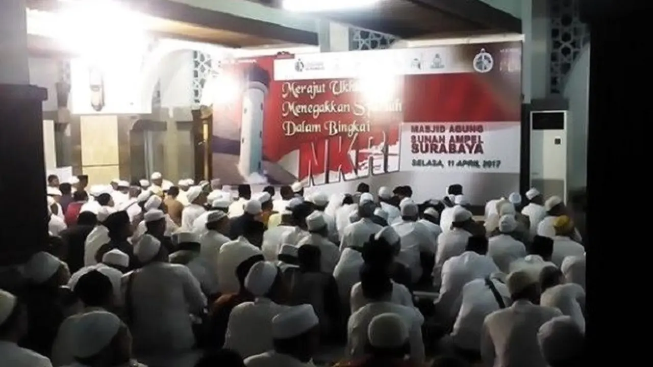 Mati Listrik Warnai Pengajian Rizieq Shihab di Surabaya 