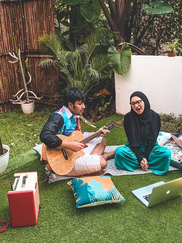 Cegah Corona, Ini 6 Kegiatan Irish Bella dan Ammar Zoni saat 'Di Rumah Aja'