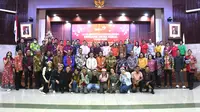 Badan Kependudukan dan Keluarga Berencana Nasional (BKKBN) menggelar acara "Natal Bina Rohani Kristen BKKBN bersama Mitra Kerja Tahun 2023" pada Jumat (12/1/2024) di Auditorium BKKBN Pusat, Jakarta (Istimewa)