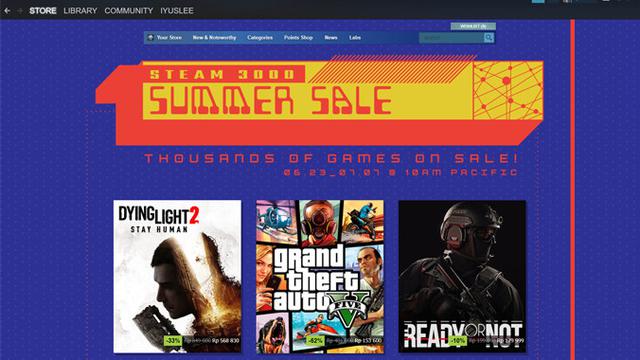 Steam Summer Sale 2022 Sudah Dimulai