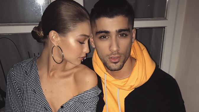 Gigi Hadid dan Zayn Malik Rayakan Malam Natal Bersama 