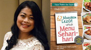 Berbagi Resep Rumahan Diah Didi Luncurkan Buku 62 Resep Masakan