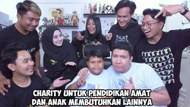 YouTuber Windah Basudara galang dana untuk Rahmat Okky Boy (Foto: Instagram @windahbasudara)