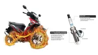 Daftar Busi untuk Motor Supra 'Bapak' dari Generasi 1997 hingga Sekarang