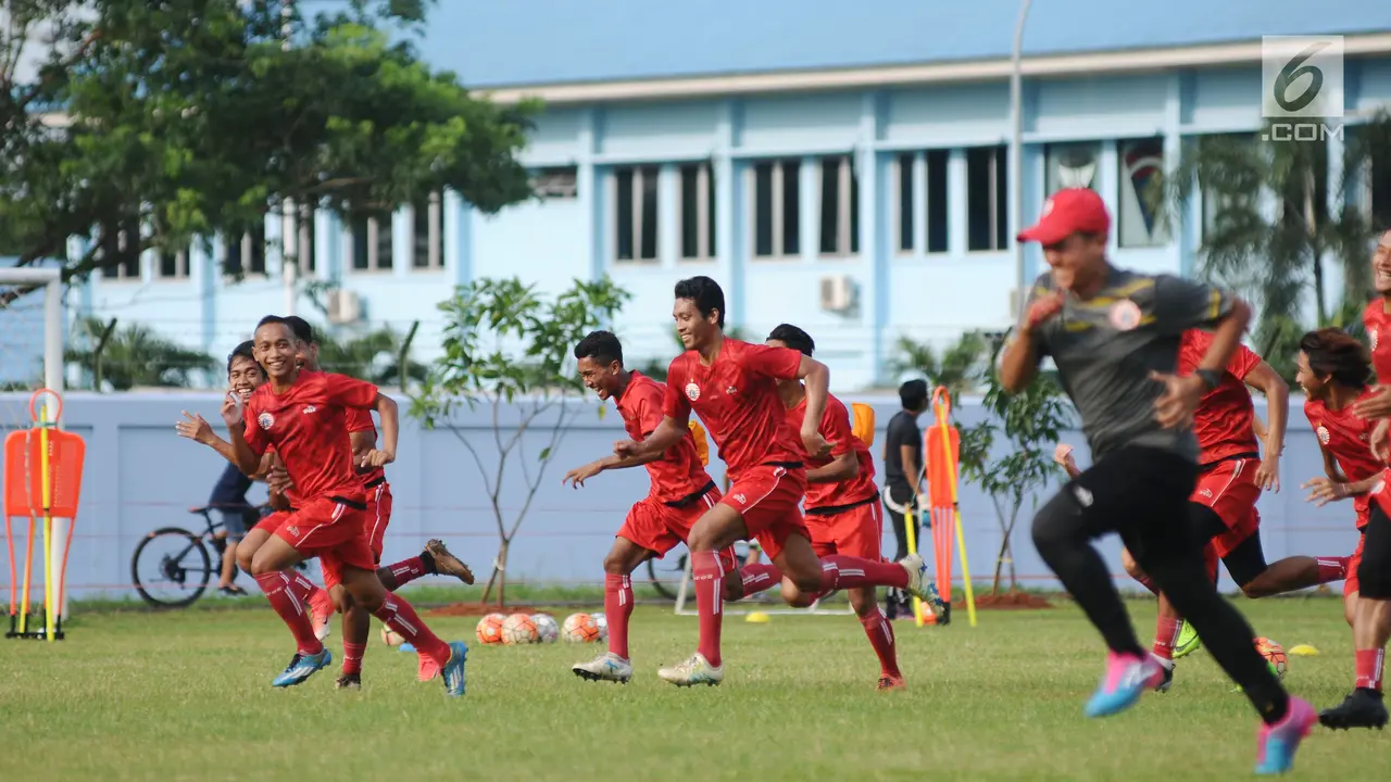 Persija Matangkan Taktik dan Genjot Fisik Pemain