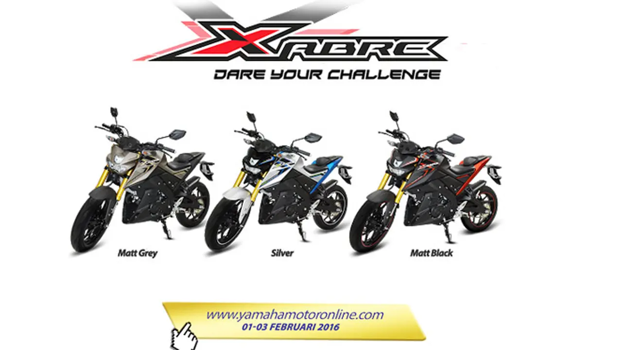 Yamaha Xabre Bisa Dipesan Secara Online, Cek Tanggal Mainnya!