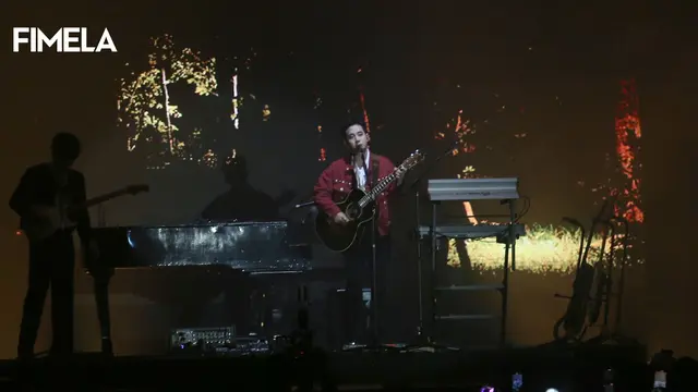 Konser The Rose di The Kasablanka Hall, Jakarta, Sabtu (20/1/2024). [Foto: Bayu Herdianto/Fimela]