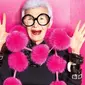 Iris Apfel, 95 tahun, adalah seorang diva fashion yang masih berjaya hingga saat ini.(INC International Concepts)